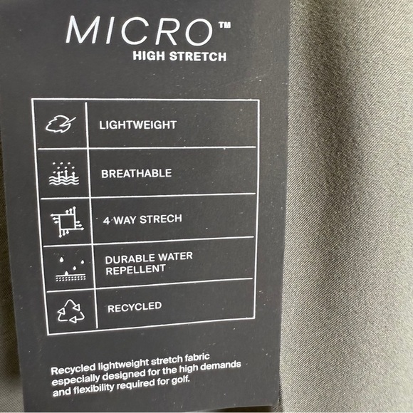 J.Lindeberg Men's Size 36x 32 Volcanic Ash Ellott Pant - Picture 7 of 14